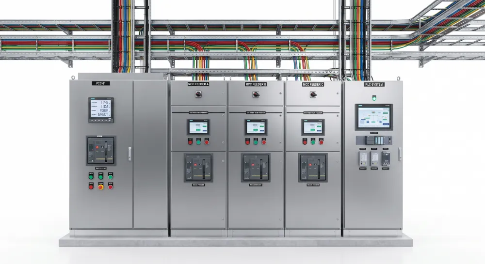 Nexus Engitech Industrial Electrical Control Panel Board