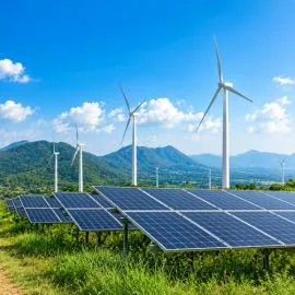 Renewable and solar energy infrastructure components