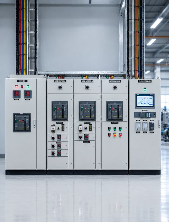 Power &amp; Motor Control Panels (LT Panel, MCC, APFC)